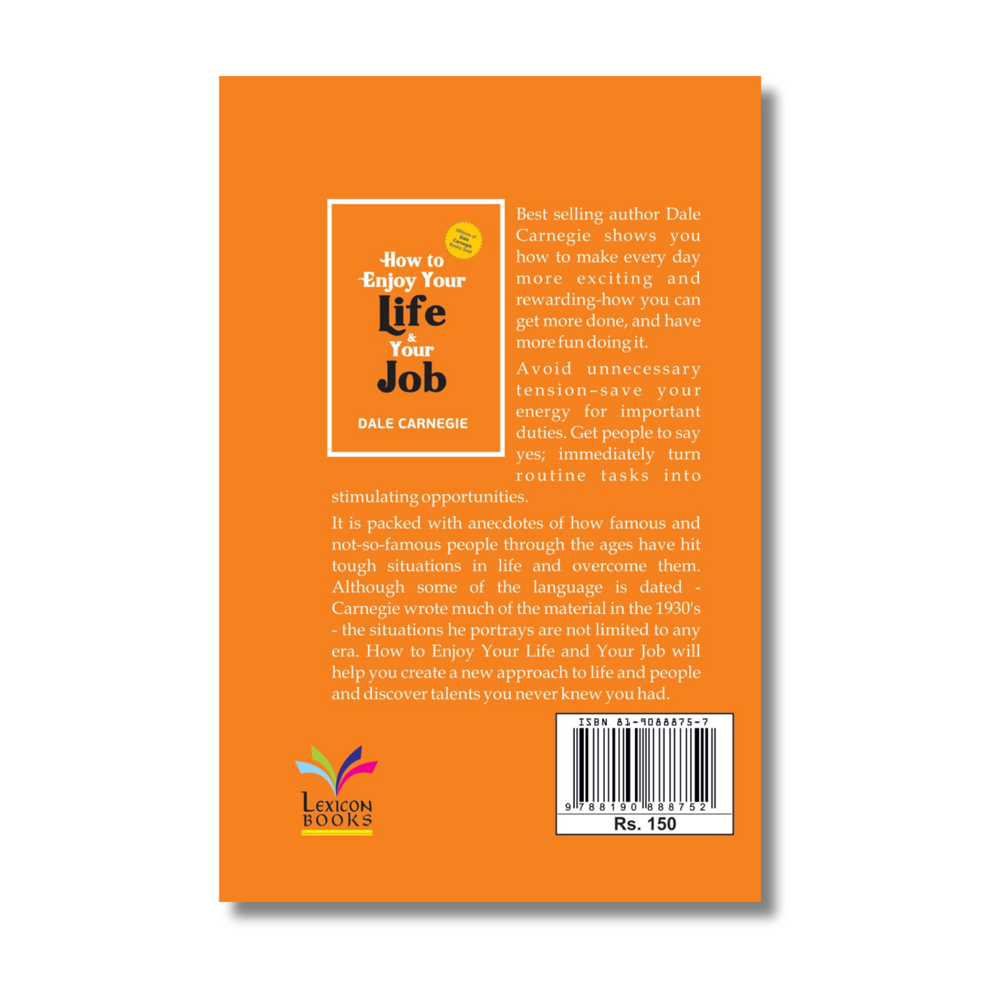 How To Enjoy Your Life and Your Job By Dale Carnegie (Paperback)