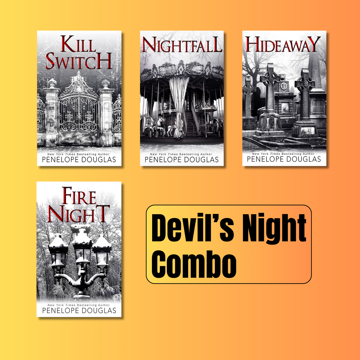Devil’s Night Combo: 4 Books (Paperback)