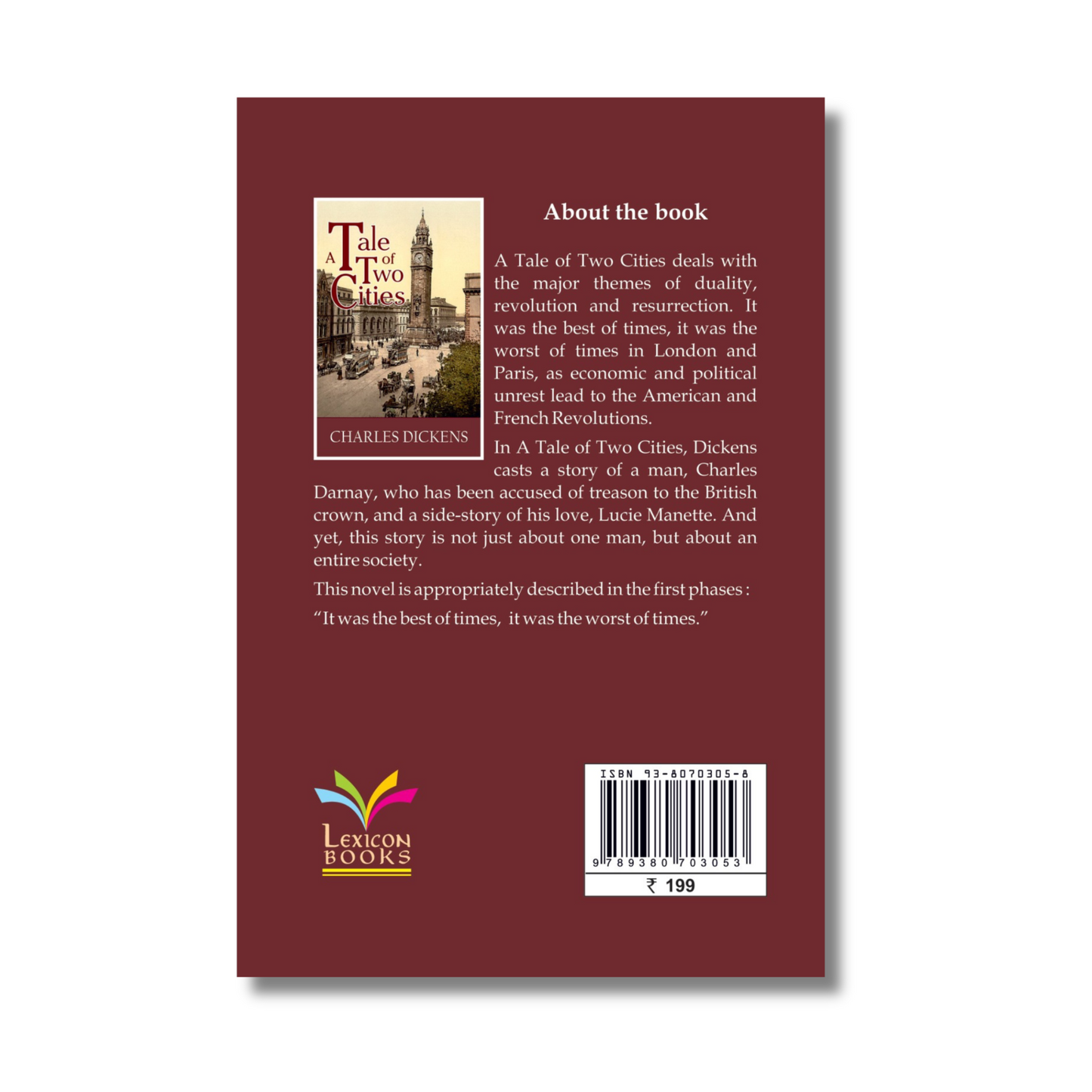 A Tale of Two Cities By Charles Dickens (Paperback)