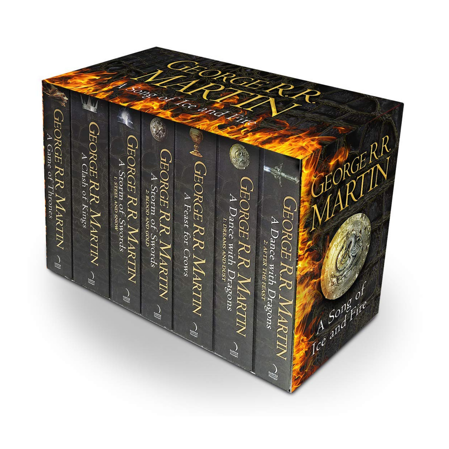 Song of Ice and Fire (Box Set of 7 Volumes) By George R R Martin (Paperback)