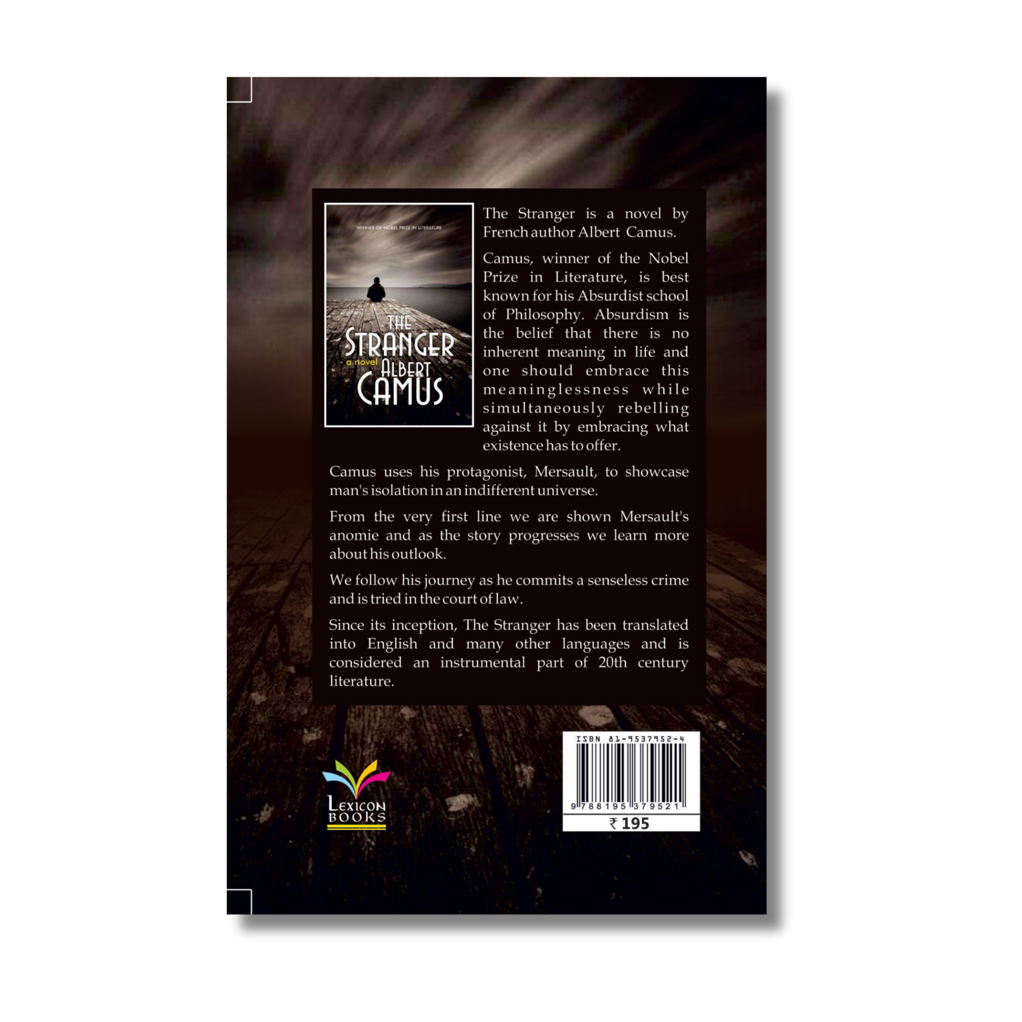 The Stranger By Albert Camus (Paperback)