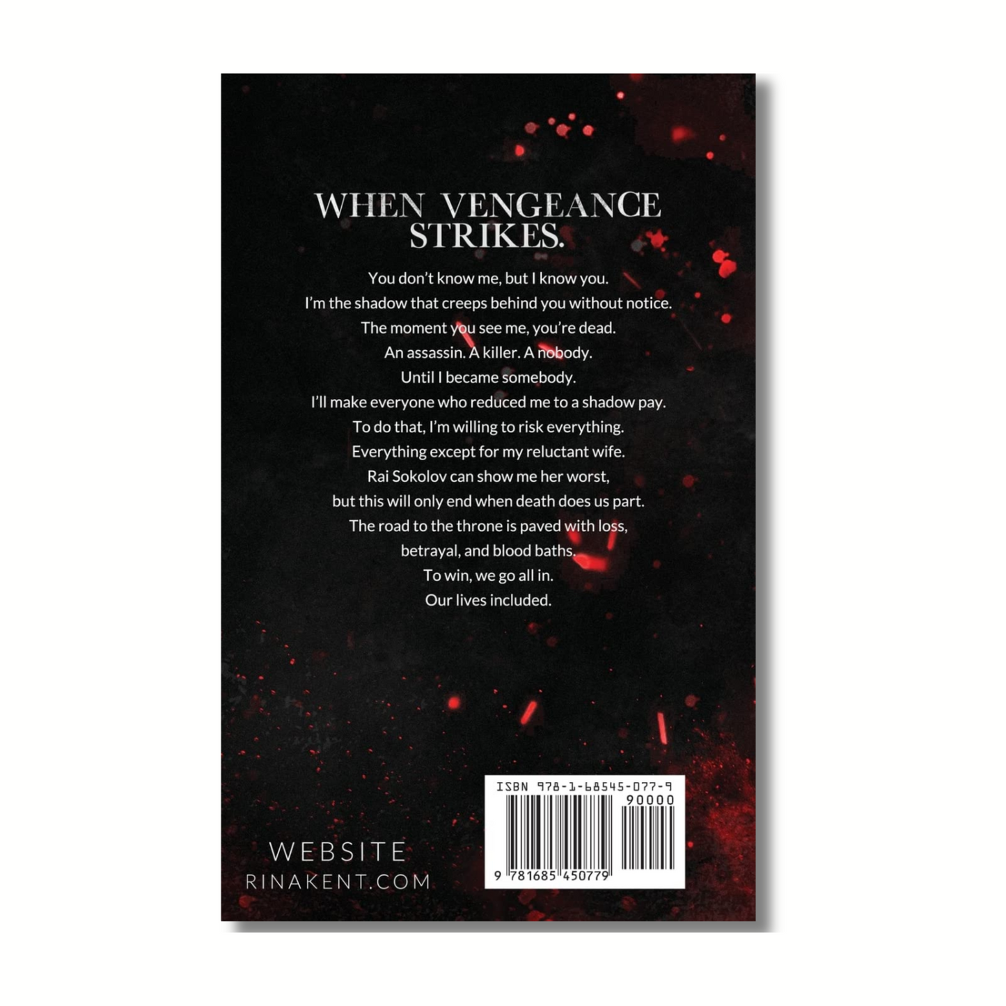 Throne of Vengeance By Rina Kent (Paperback)