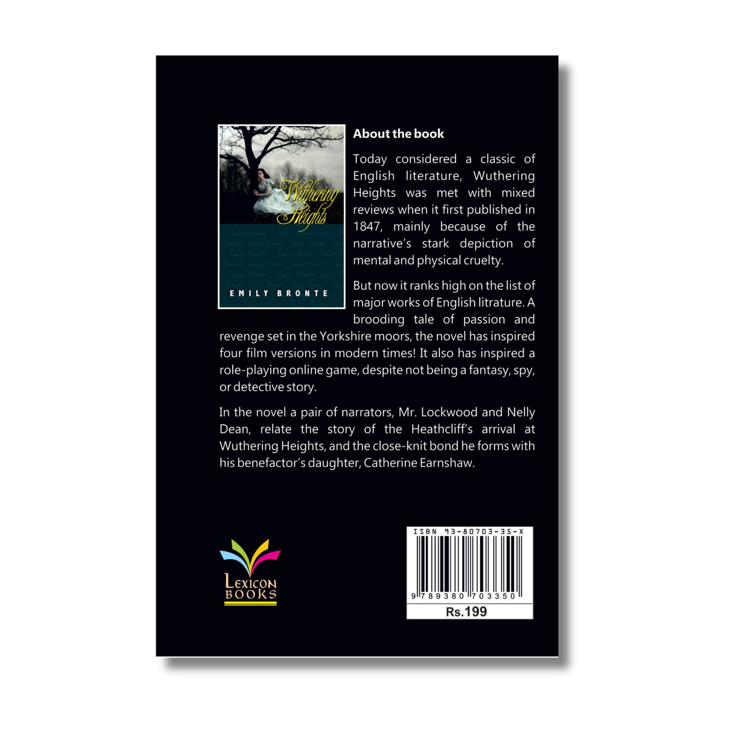 Wuthering Heights By Emily Bronte (Paperback)