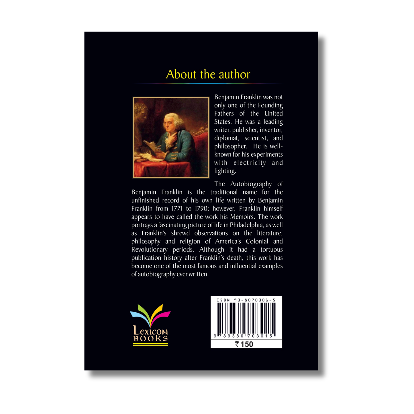 An Autobiography By Benjamin Franklin (Paperback)