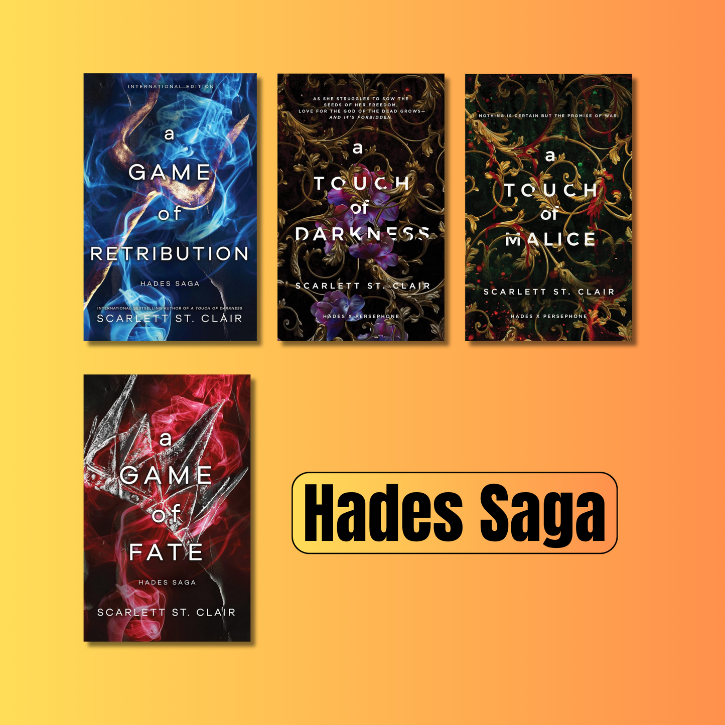 Hades Combo: 4 Books By Scarlett St. Clair (Paperback)