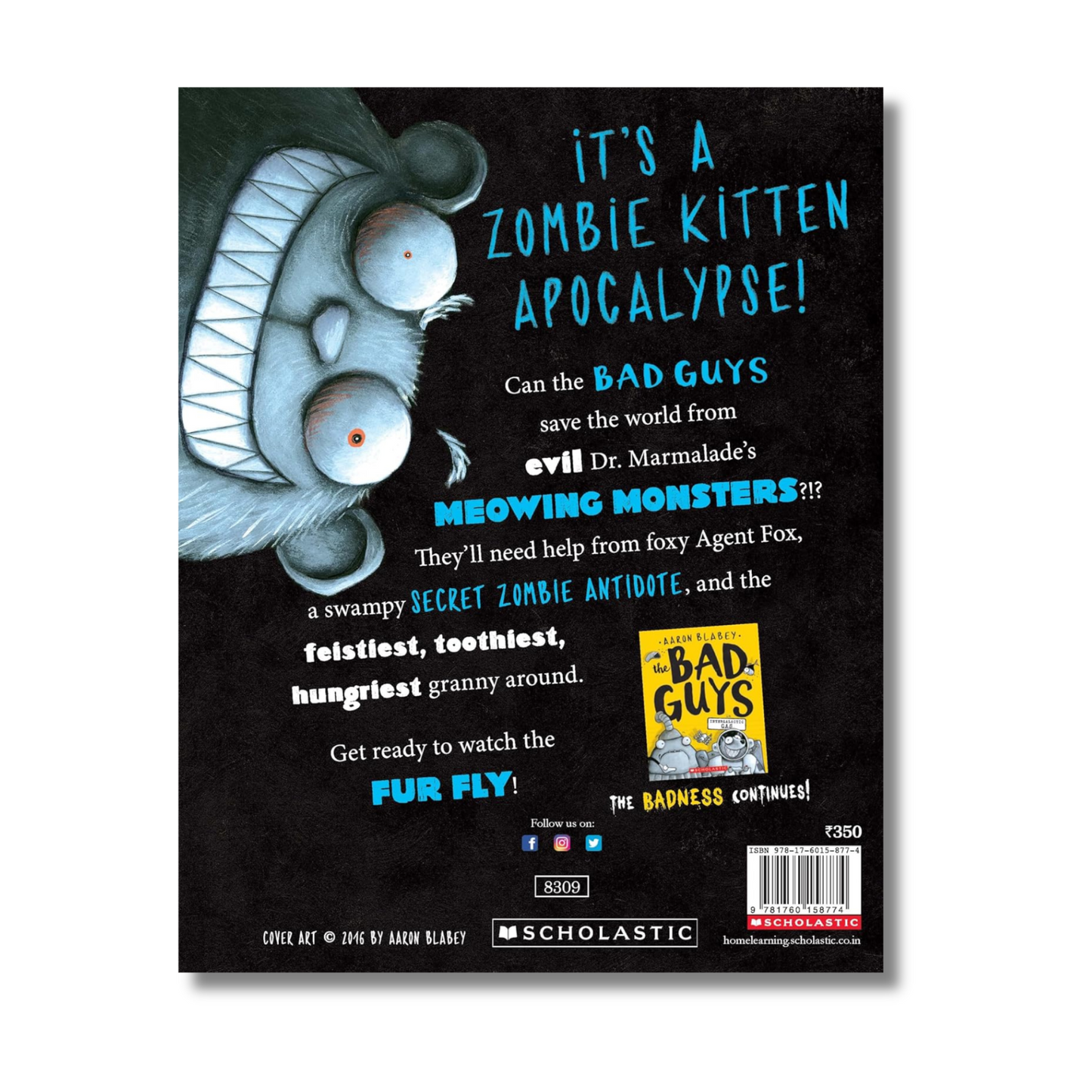 The Bad Guys Episode 4: Attack of the Zittens By Aaron Blabey (Paperback)