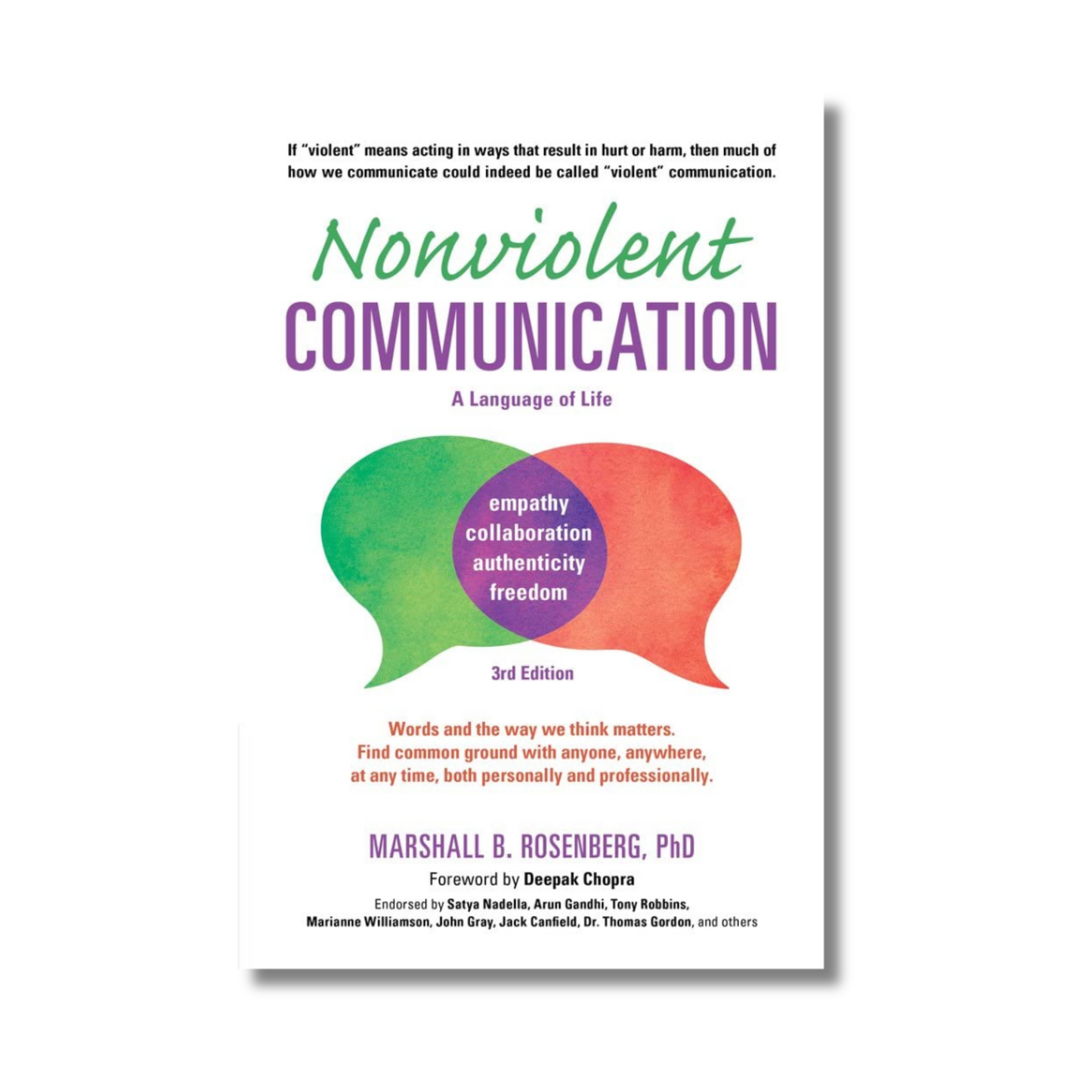 Nonviolent Communication By Marshall B. Rosenberg PhD (Paperback)
