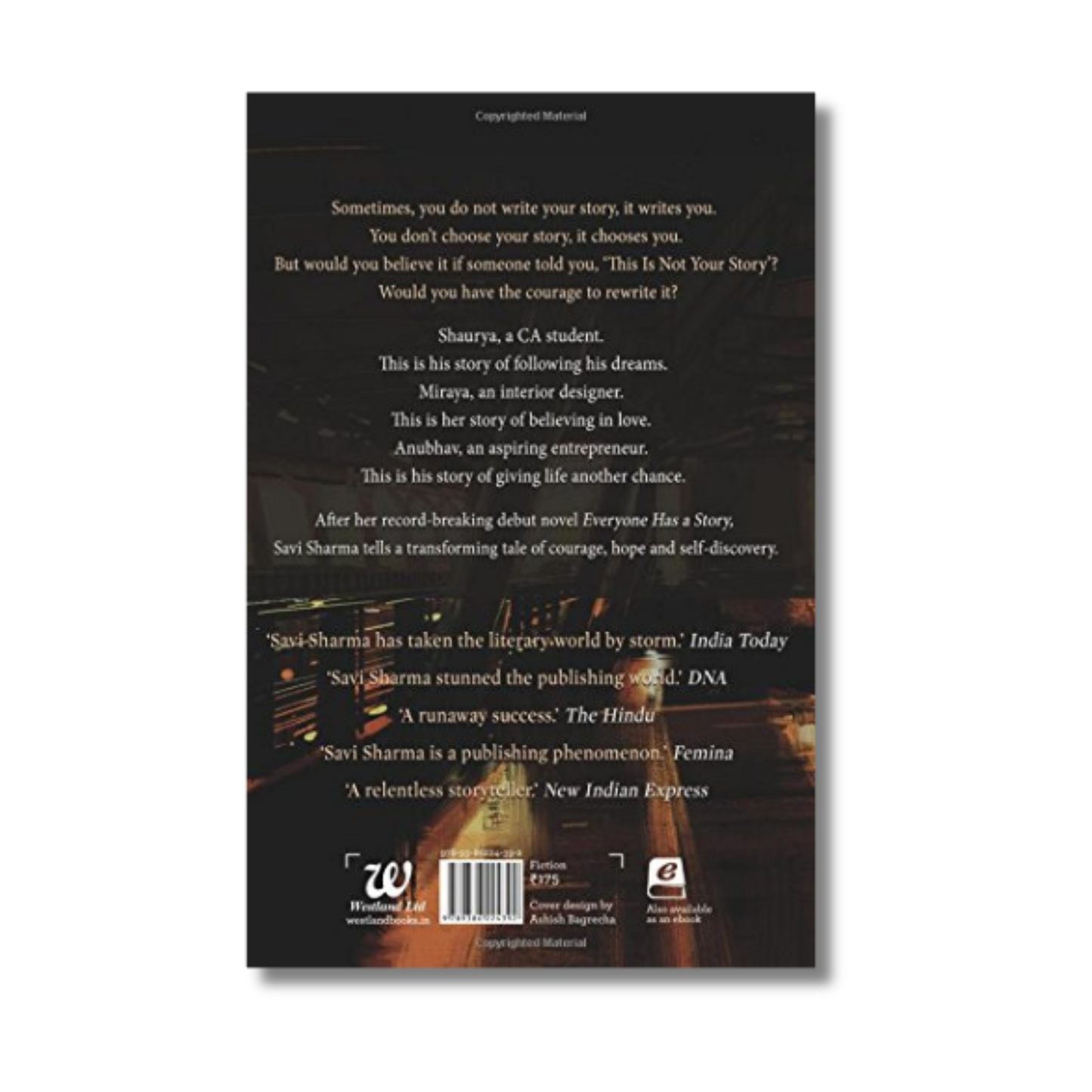 This Is Not Your Story by Savi Sharma (Paperback)