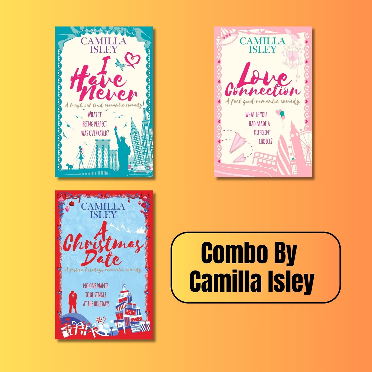 Combo By Camilla Isley: 3 Books (Paperback)