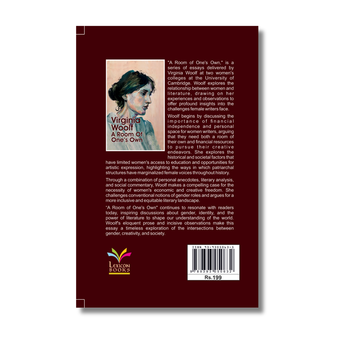 A Room Of One's Own By Virginia Woolf (Paperback)