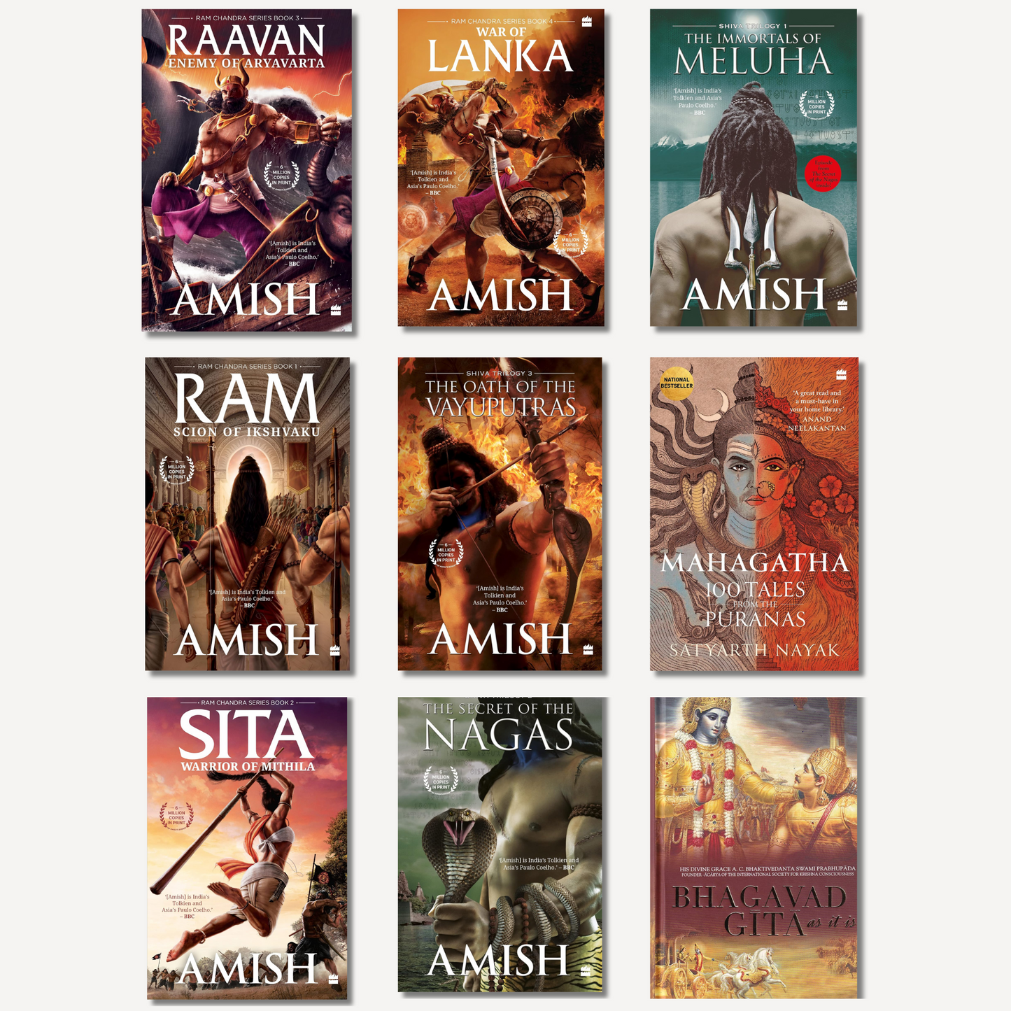 INDIAN Mythology Combo of 9 Books (Paperback)