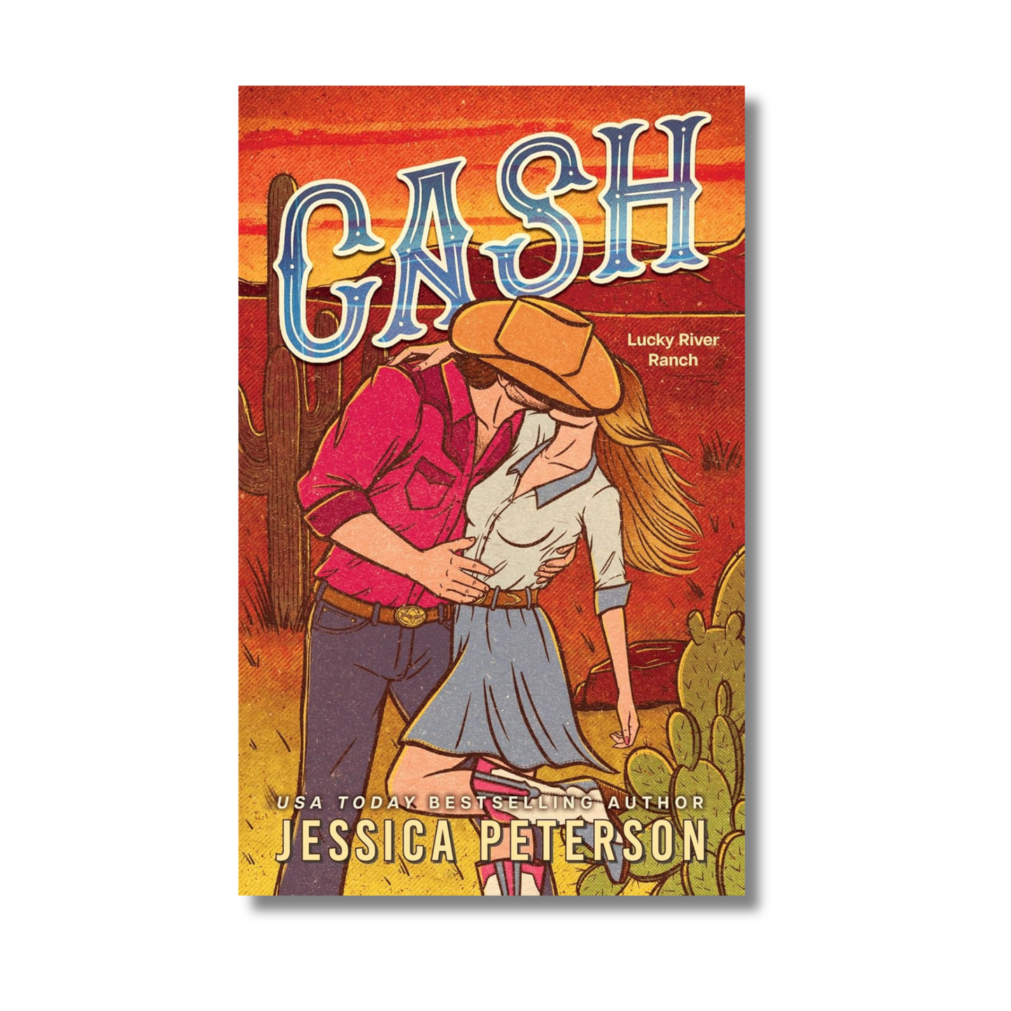 Cash: Lucky River Ranch #1 By Jessica Peterson (Paperback)