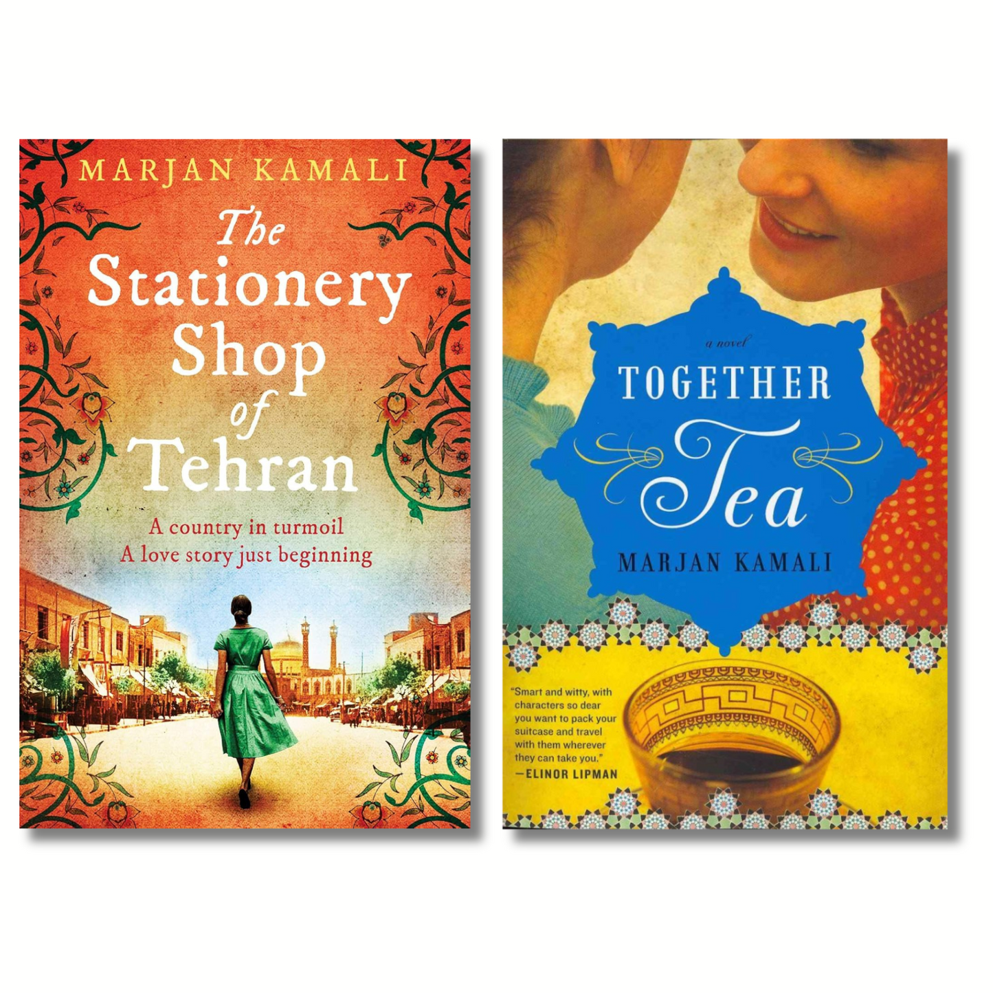 (Combo) The Stationery Shop of Tehran and Together Tea By Marjan Kamali (Paperback)