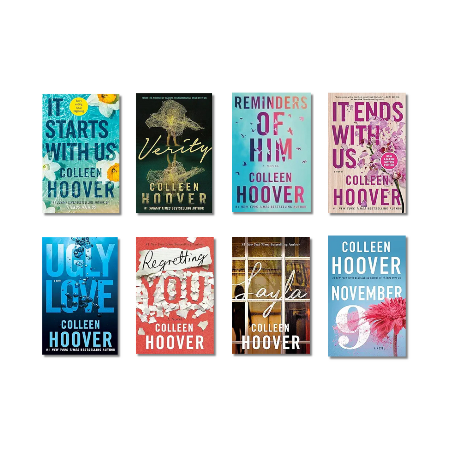 (Combo 8 Book) Colleen Hoover By Colleen Hoover (Paperback)