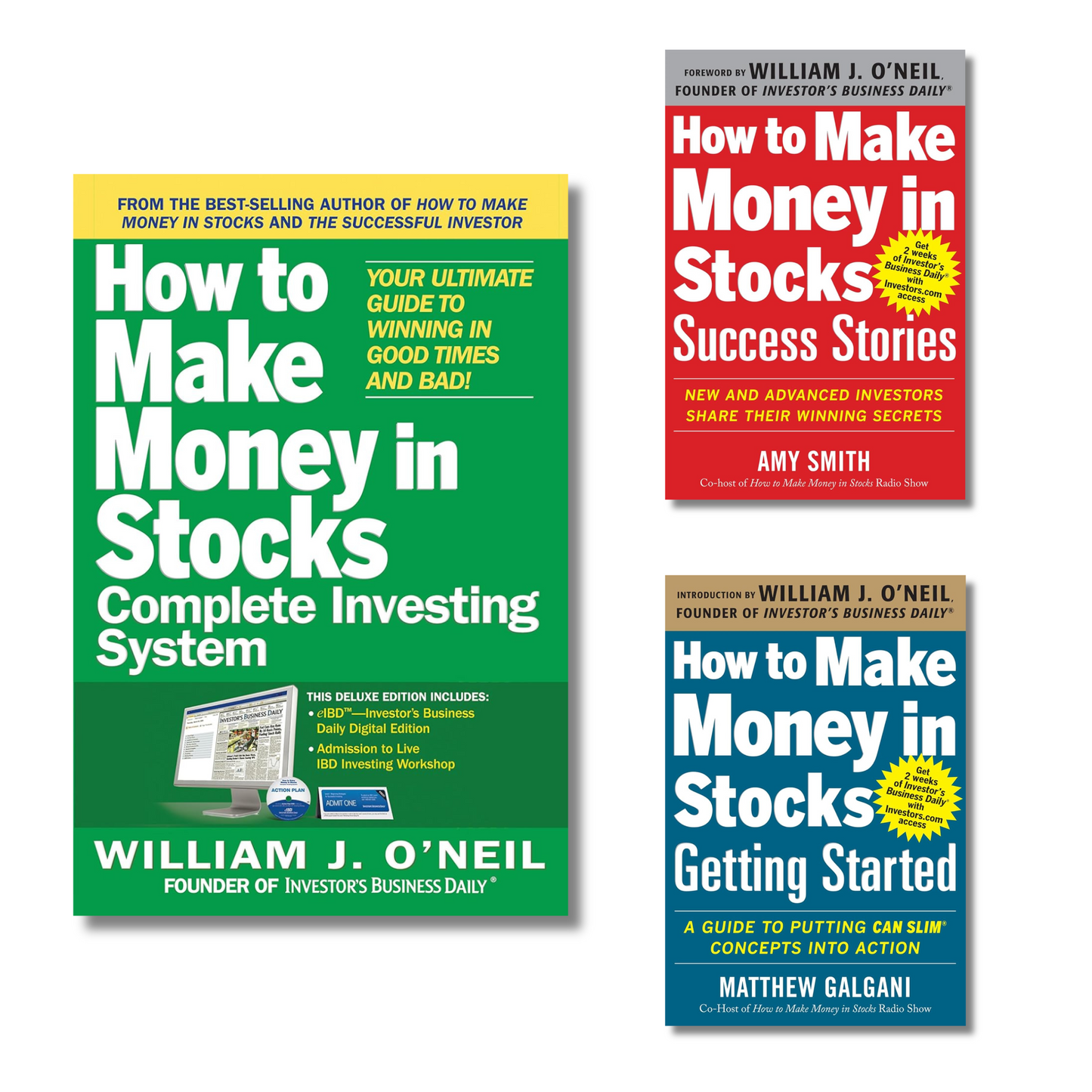 (Combo 3 Book) How to Make Money in Stocks Trilogy (Paperback)