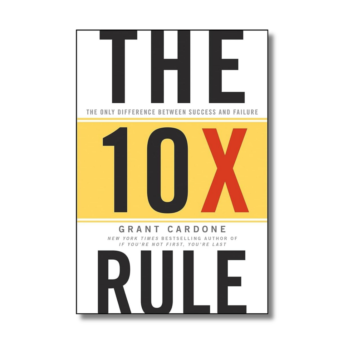(Hardcover) The 10x Rule By Grant Cardone