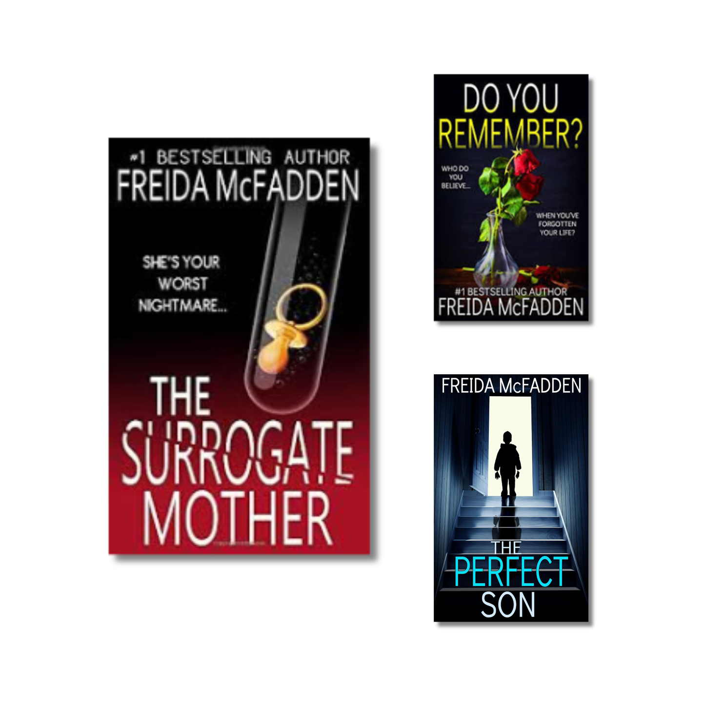 (Combo 3 Books) The Surrogate Mother + Do you Remember Me? + The Perfect Son By Freida McFadden (Paperback)