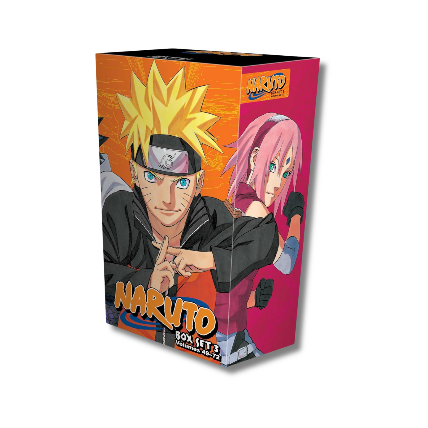 Naruto Box Set 3: Volumes 49-72 with Premium By Masashi Kishimoto (Paperback)