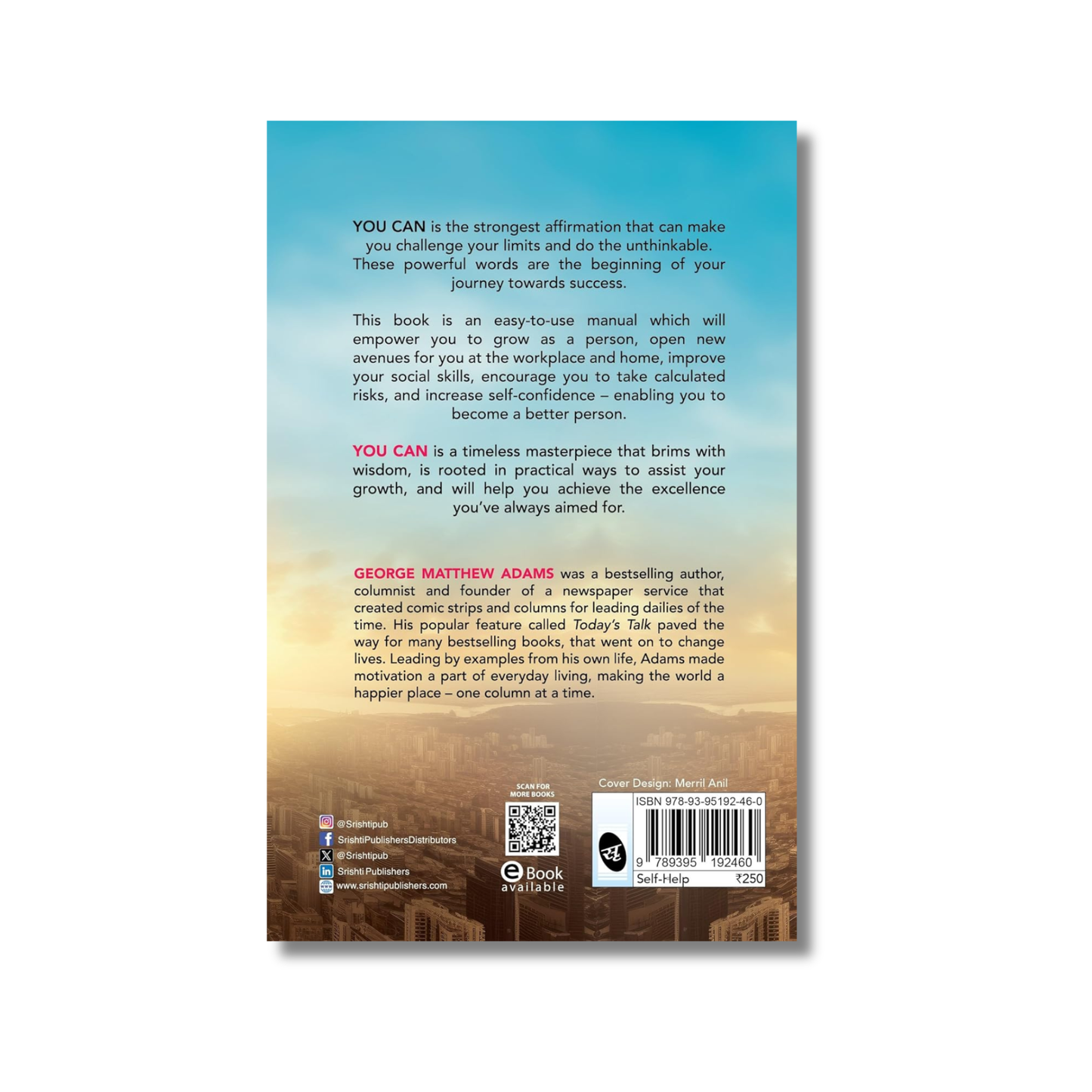 You Can By George Matthew Adams (Paperback)