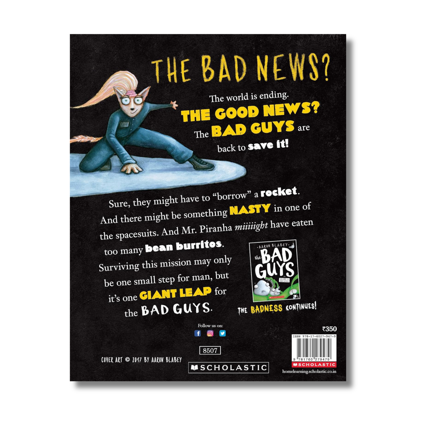 The Bad Guys Episode 5: Intergalactic Gas By Aaron Blabey (Paperback)