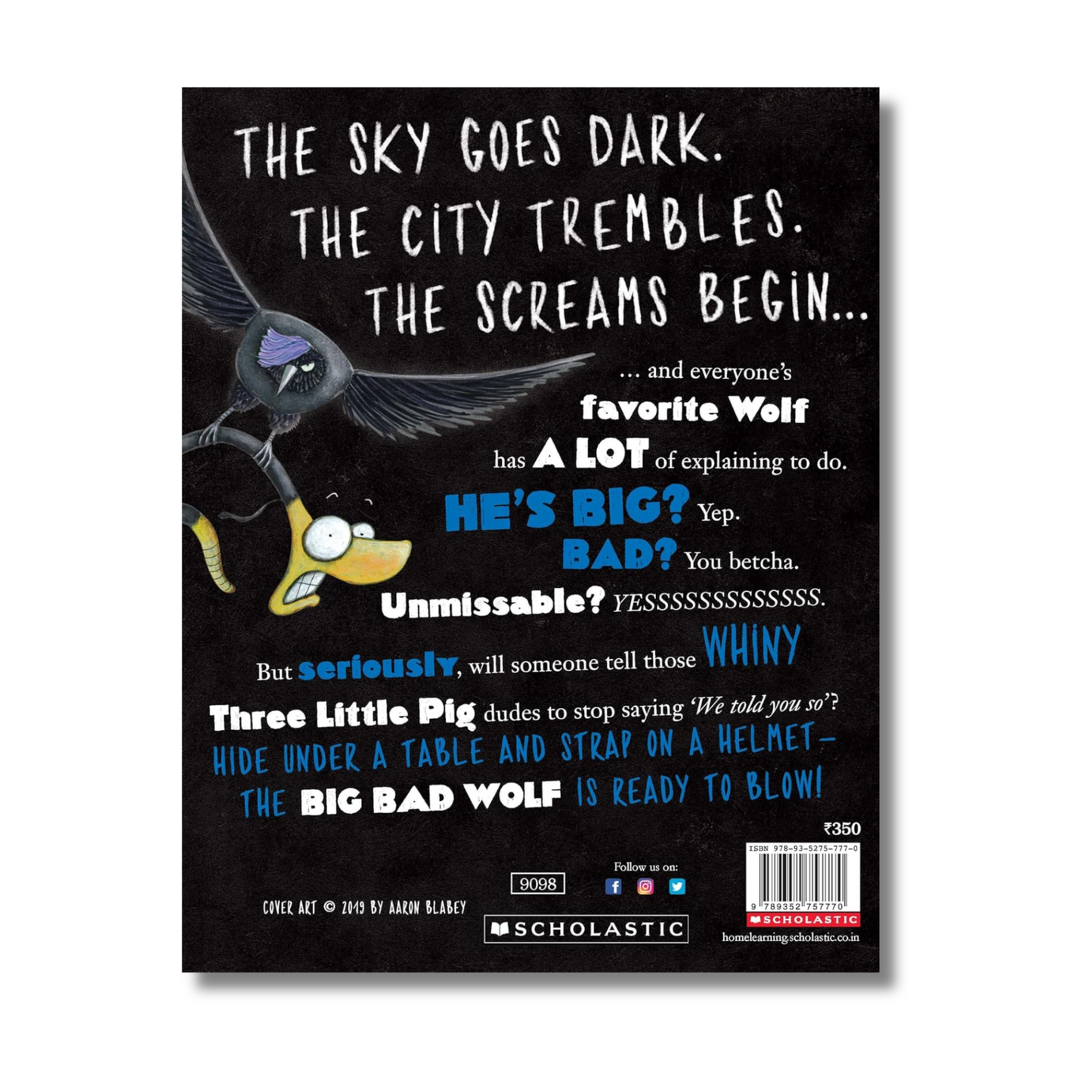 THE BAD GUYS EPISODE 9: THE BIG BAD WOLF By Aaron Blabey (Paperback)