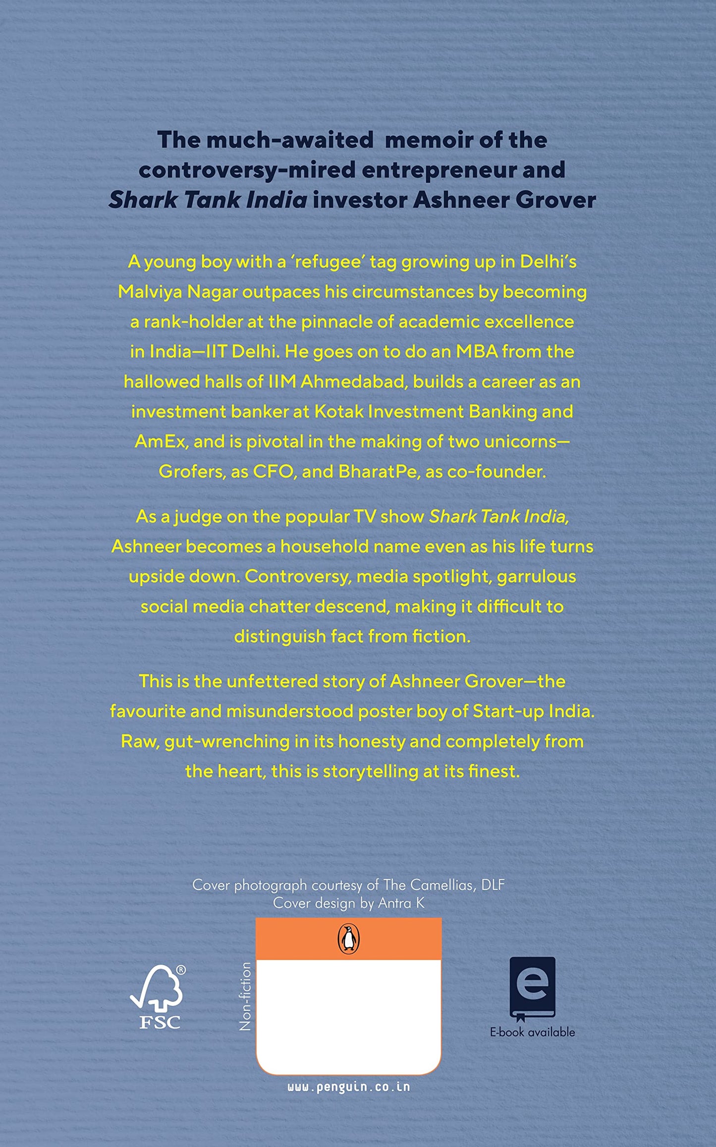 Doglapan: The Hard Truth about Life and Start-Ups by Ashneer Grover (Paperback)