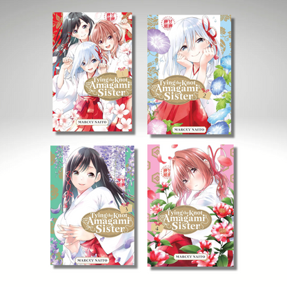 [Combo] Tying the Knot with an Amagami Sister Vol 1-4 By Marcey Naito (Paperback)