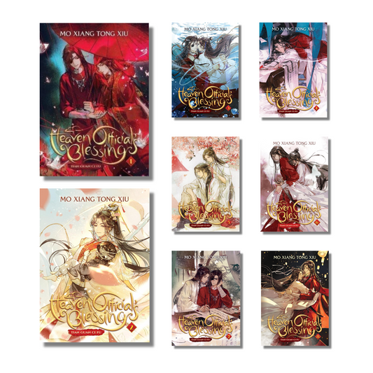 [Combo] Heaven Officials Blessing : 8 Books By Mo Xiang Tong Xiu (Paperback)