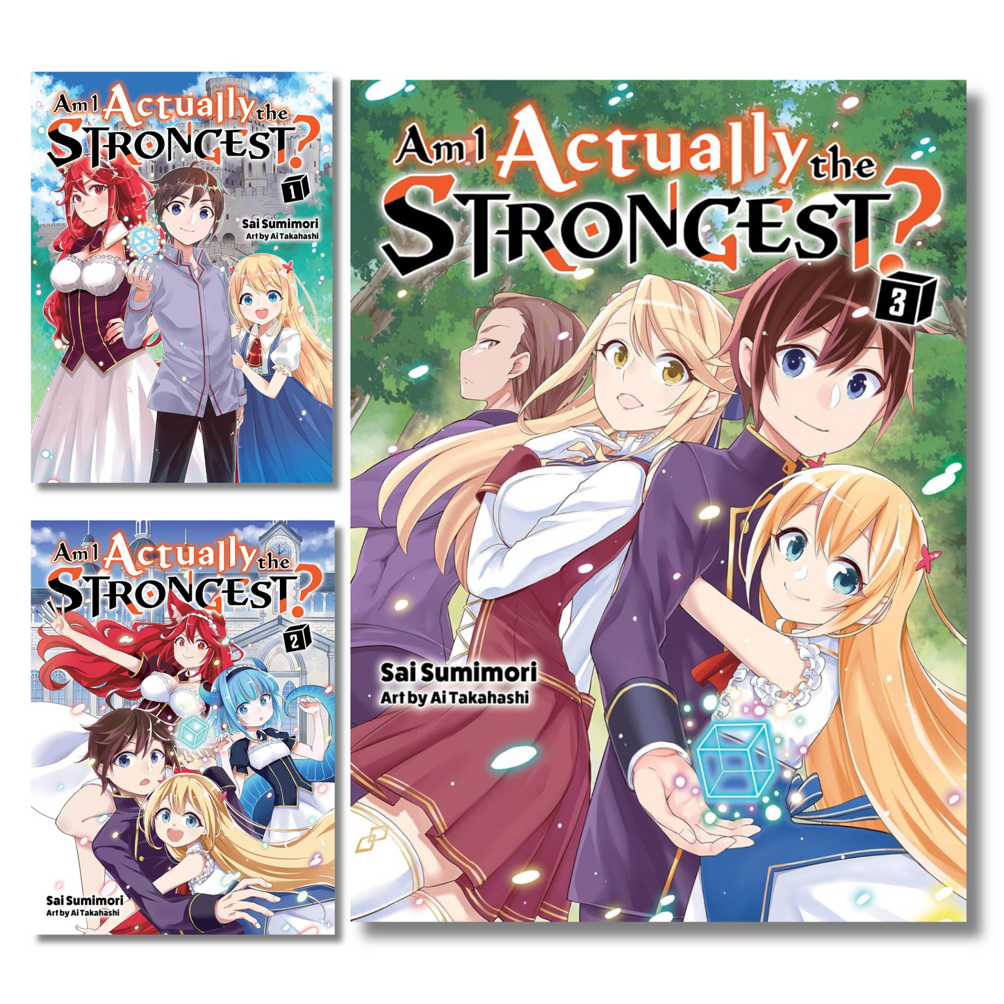 [Combo] Am I Actually the Strongest? Vol. 1-3 By Sai Sumimori (Paperback)