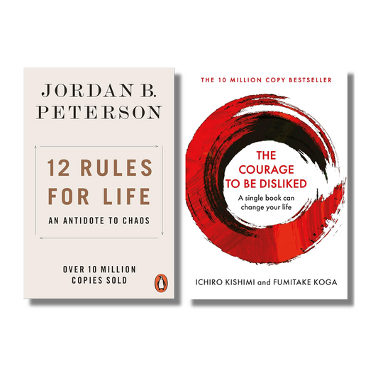 [Combo] The Courage To Be Disliked & 12 Rules For Life (Paperback)