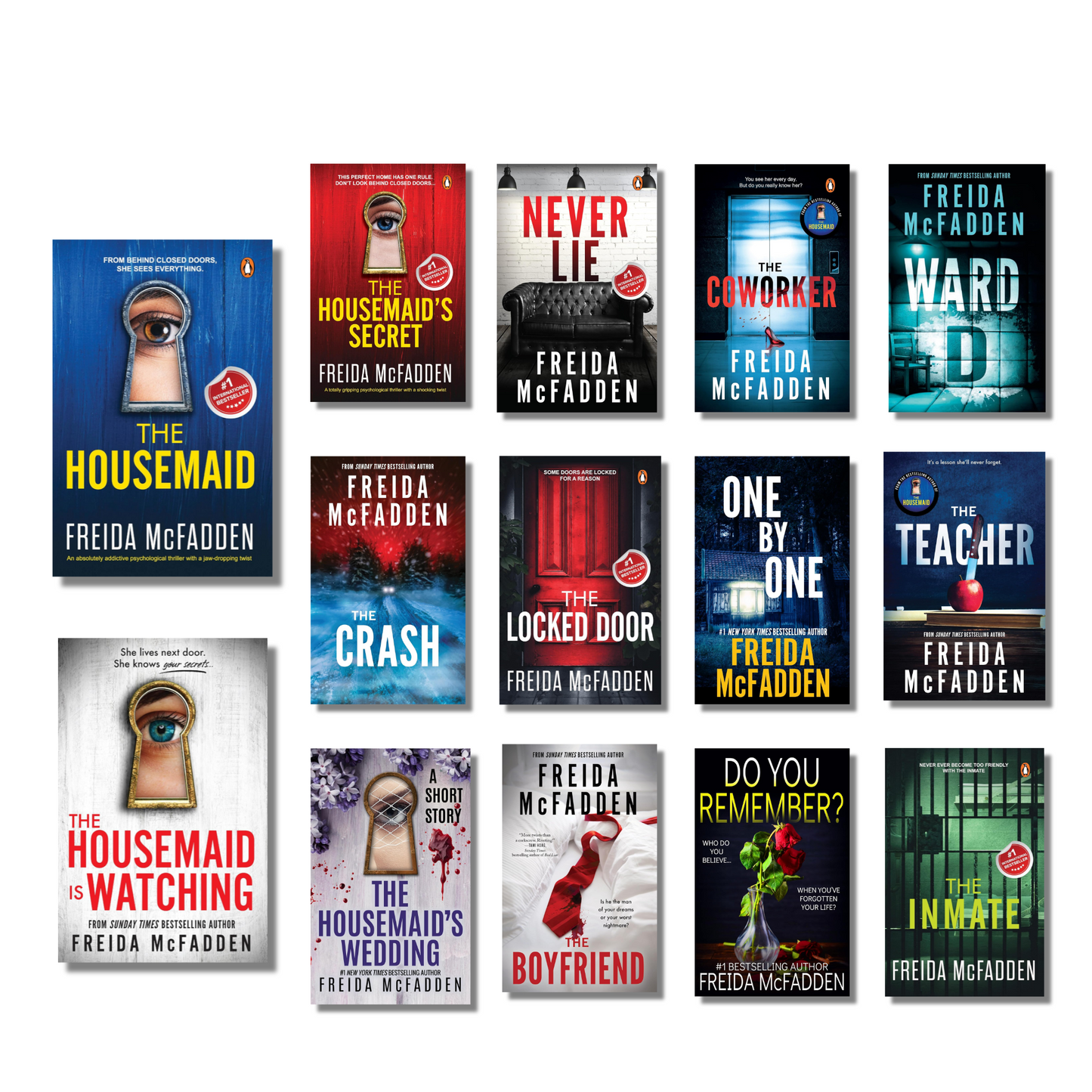 [Combo] Freida McFadden: 16 Books (Paperback)