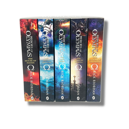 [Boxset] Heroes of Olympus By Rick Riordan (Paperback)