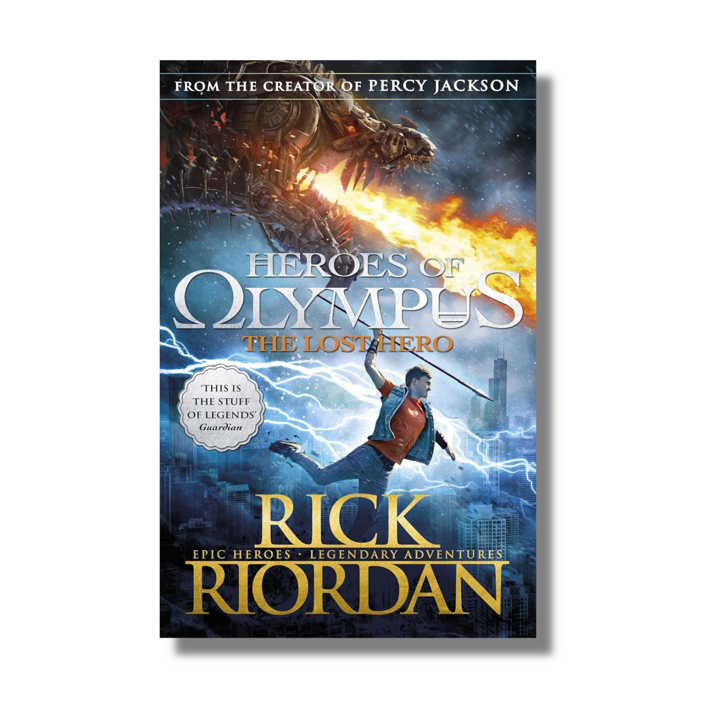 Heroes of Olympus : The Lost Hero By Rick Riordan (Paperback)