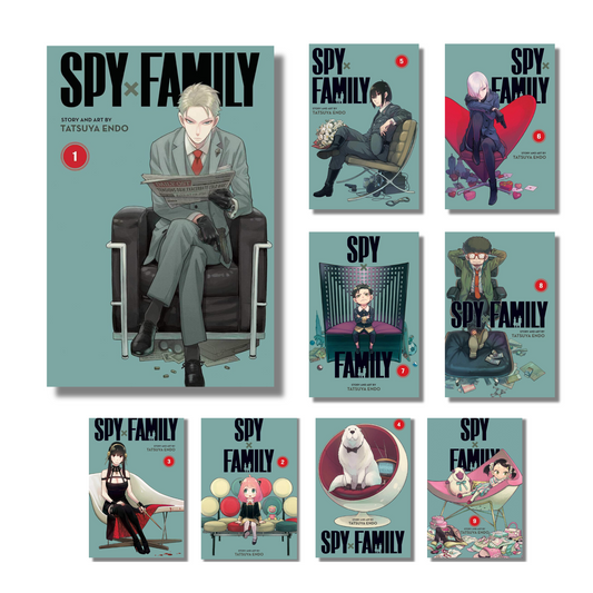 [Combo] Spy x Family Vol 1-9 By Tatsuya Endo (Paperback)