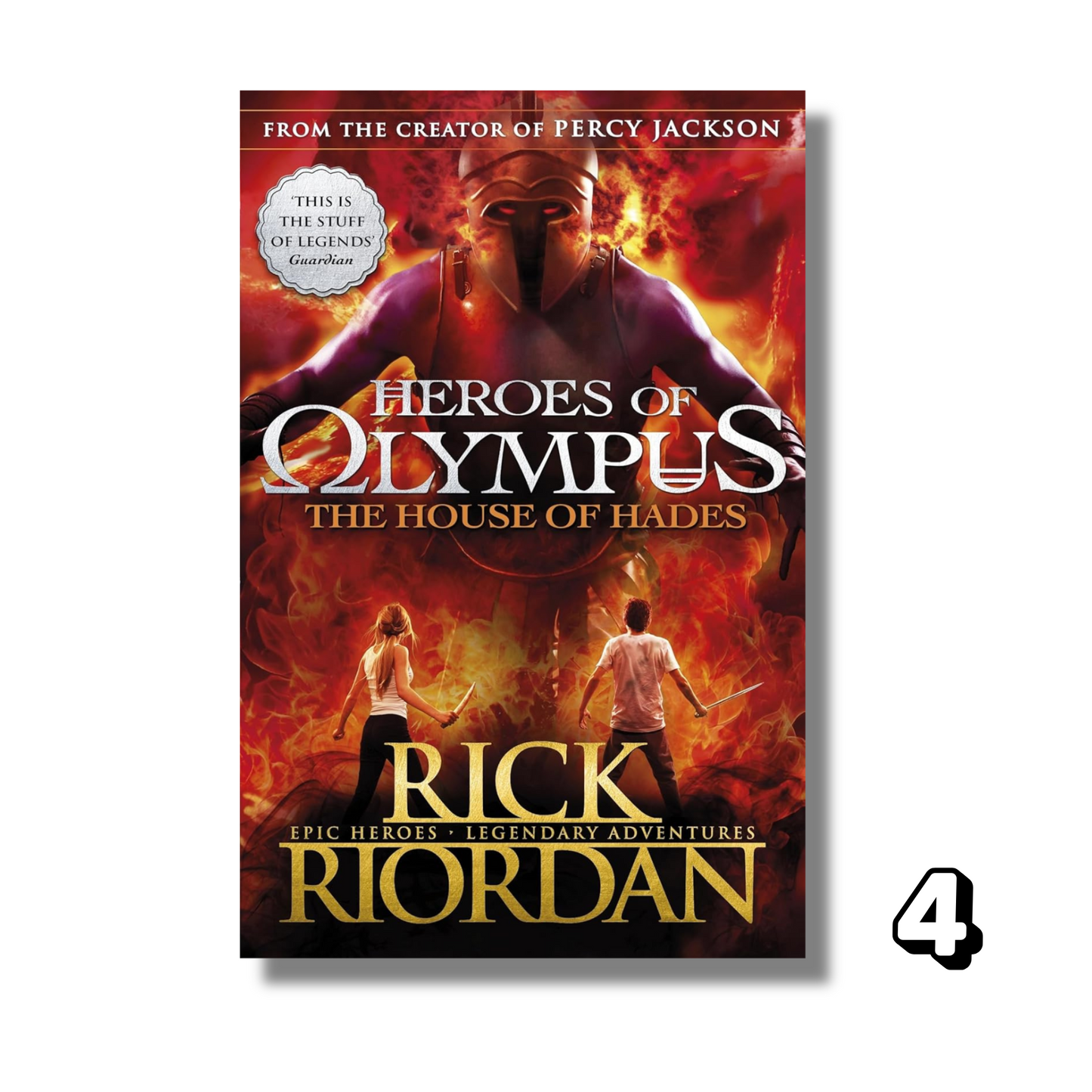 [Boxset] Heroes of Olympus By Rick Riordan (Paperback)