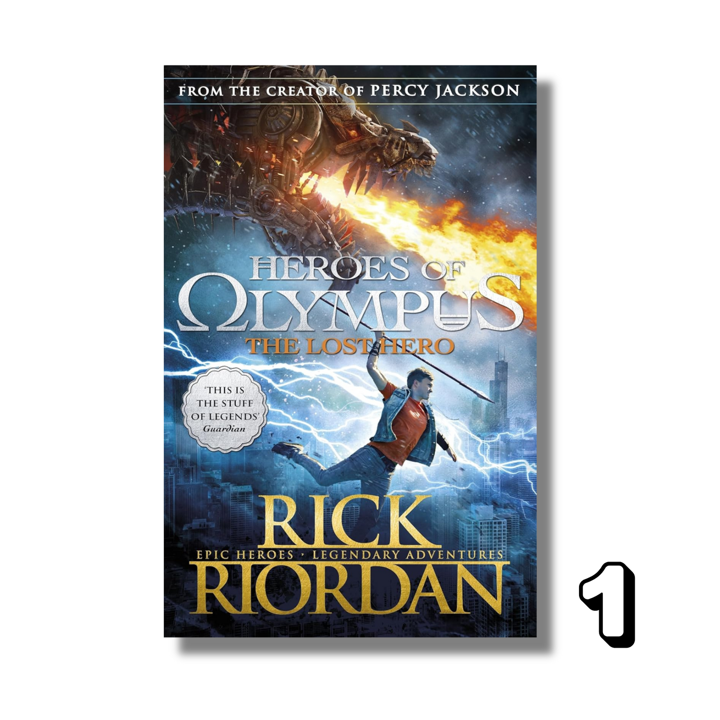 [Boxset] Heroes of Olympus By Rick Riordan (Paperback)