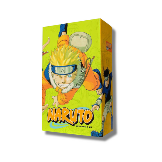 Naruto Box Set 1: Volumes 1-21 By Masashi Kishimoto (Paperback)