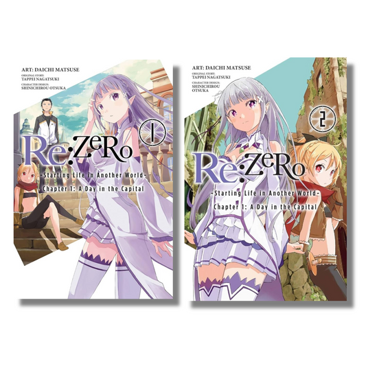 [Combo] Re:ZERO -Starting Life in Another World Chapter 1: A Day in the Capital Vol 1-2 (Paperback)