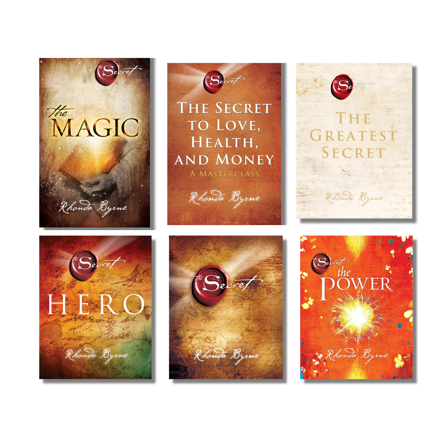 [Combo] Rhonda Byrne : 6 Books (Paperback)