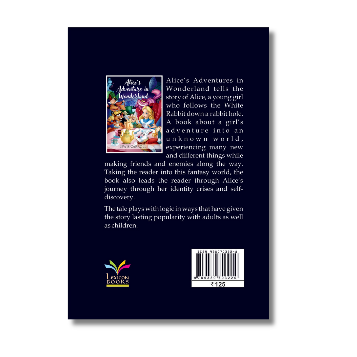Alice's Adventures in the Wonderland by Lewis Carroll  (Paperback)