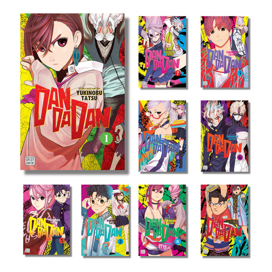 [Combo] Dandadan Vol 1-9 By Yukinobu Tatsu (Paperback)