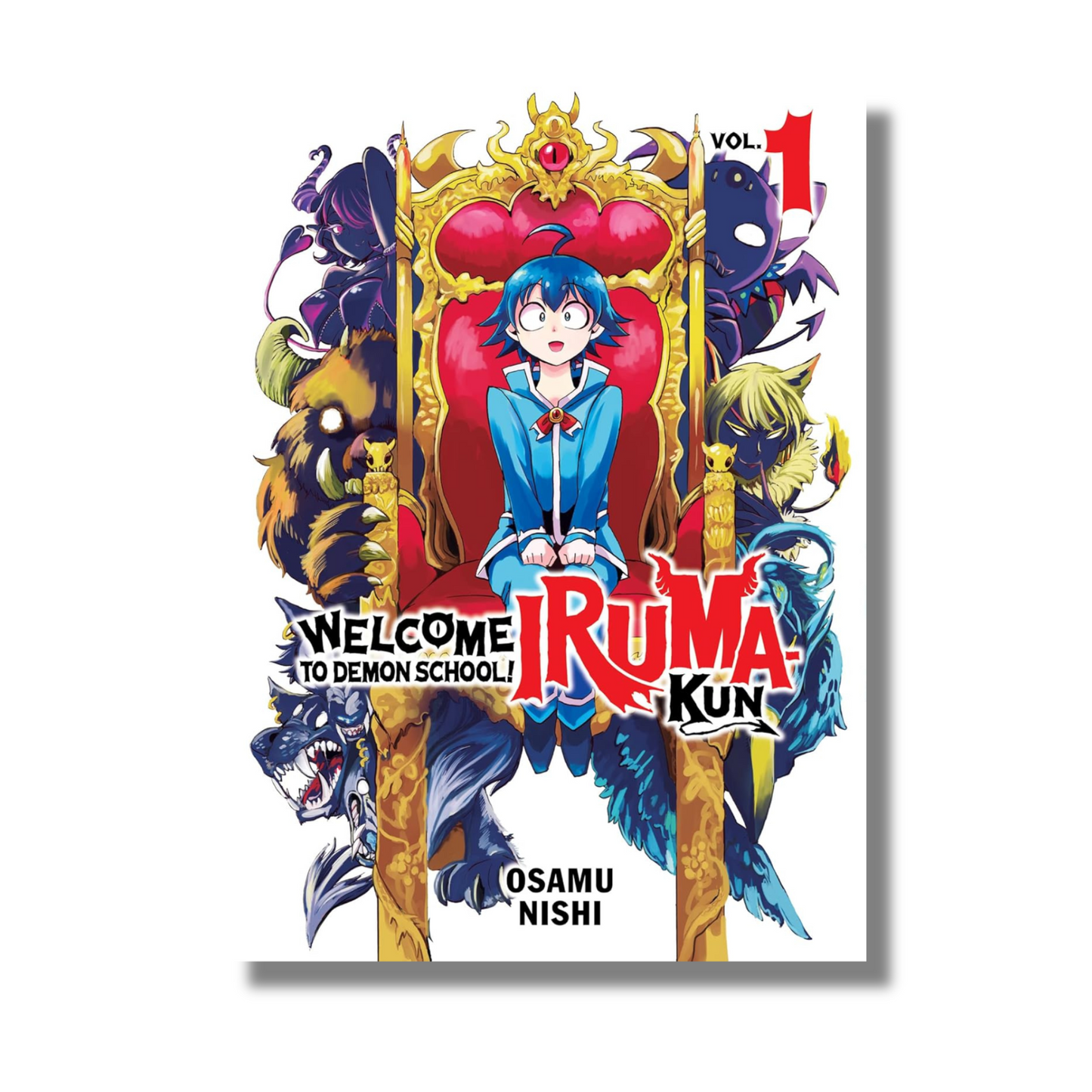 [Combo] Welcome to Demon School! Iruma-kun Vol 1-10 By Osamu Nishi (Paperback)