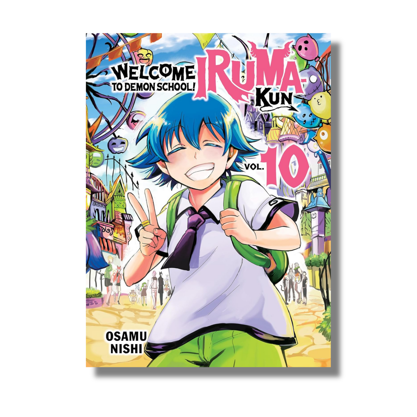 [Combo] Welcome to Demon School! Iruma-kun Vol 1-10 By Osamu Nishi (Paperback)