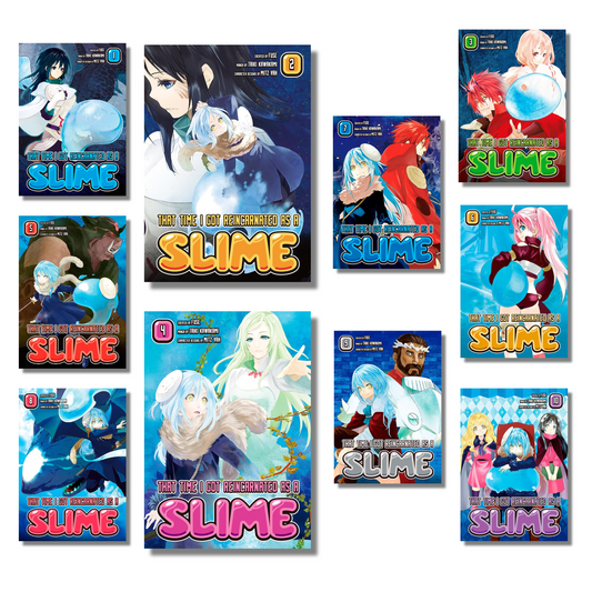 [Combo] That Time I Got Reincarnated as a Slime Vol 1-10 By FUSE (Paperback)