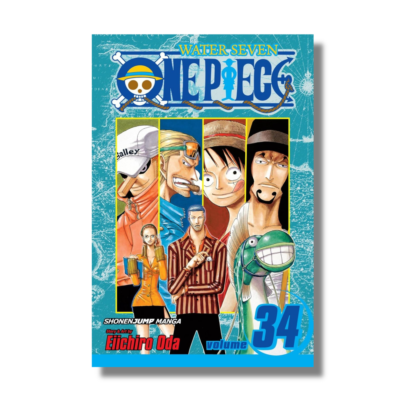 One Piece Manga Vol 34 By Eiichiro Oda (Paperback)
