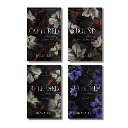 [Combo] Highgate Preparatory Academy Series Vol 1-3 + Hunted: Prequel Novella By Rosa Lee (Paperback)