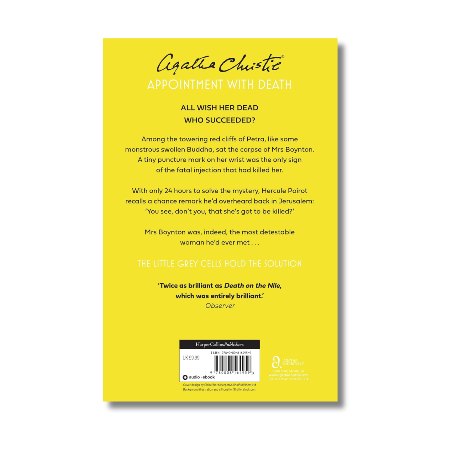 Appointment with Death By Agatha Christie (Paperback)