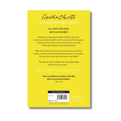 Appointment with Death By Agatha Christie (Paperback)