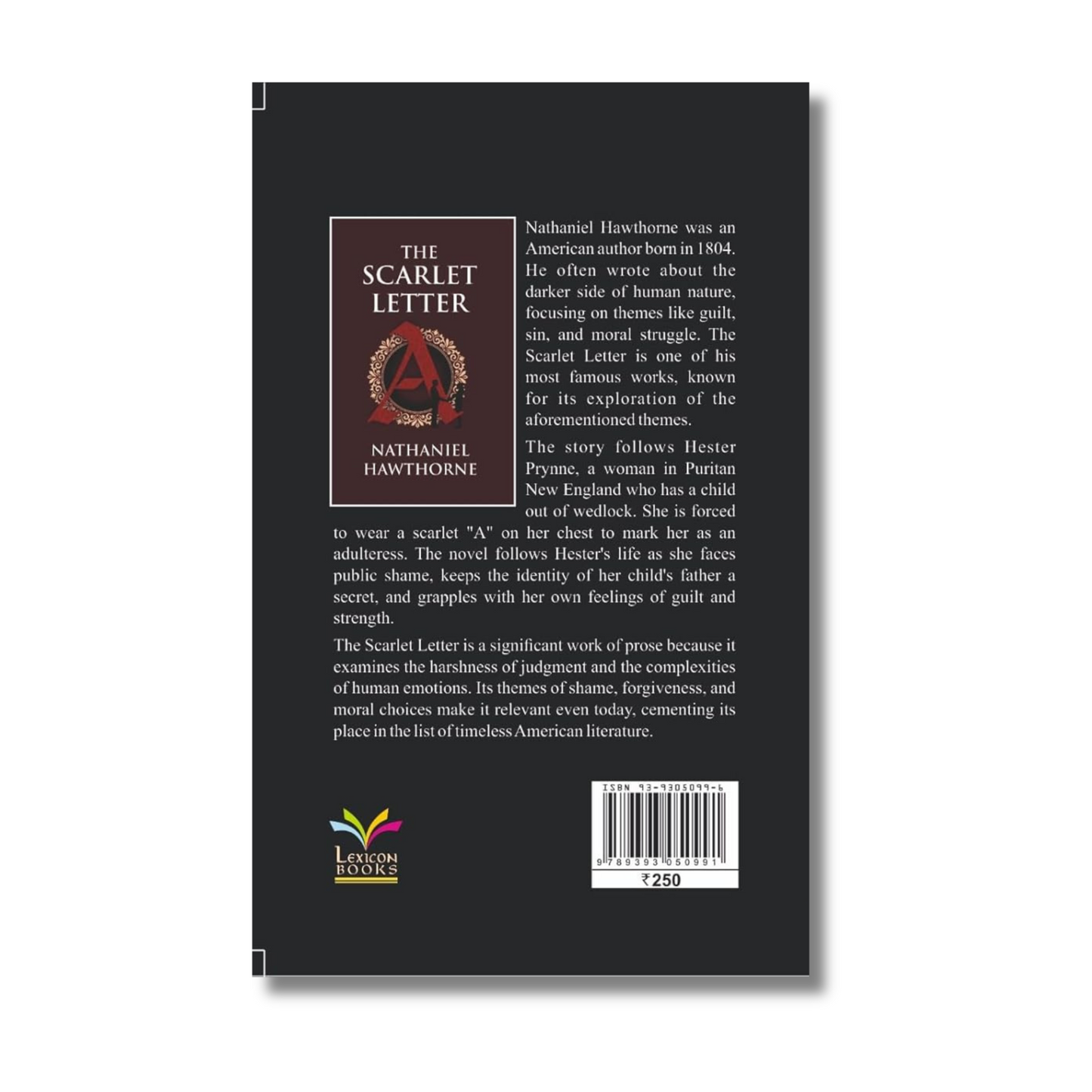 The Scarlet Letter By Nathaniel Hawthorne  (Paperback)