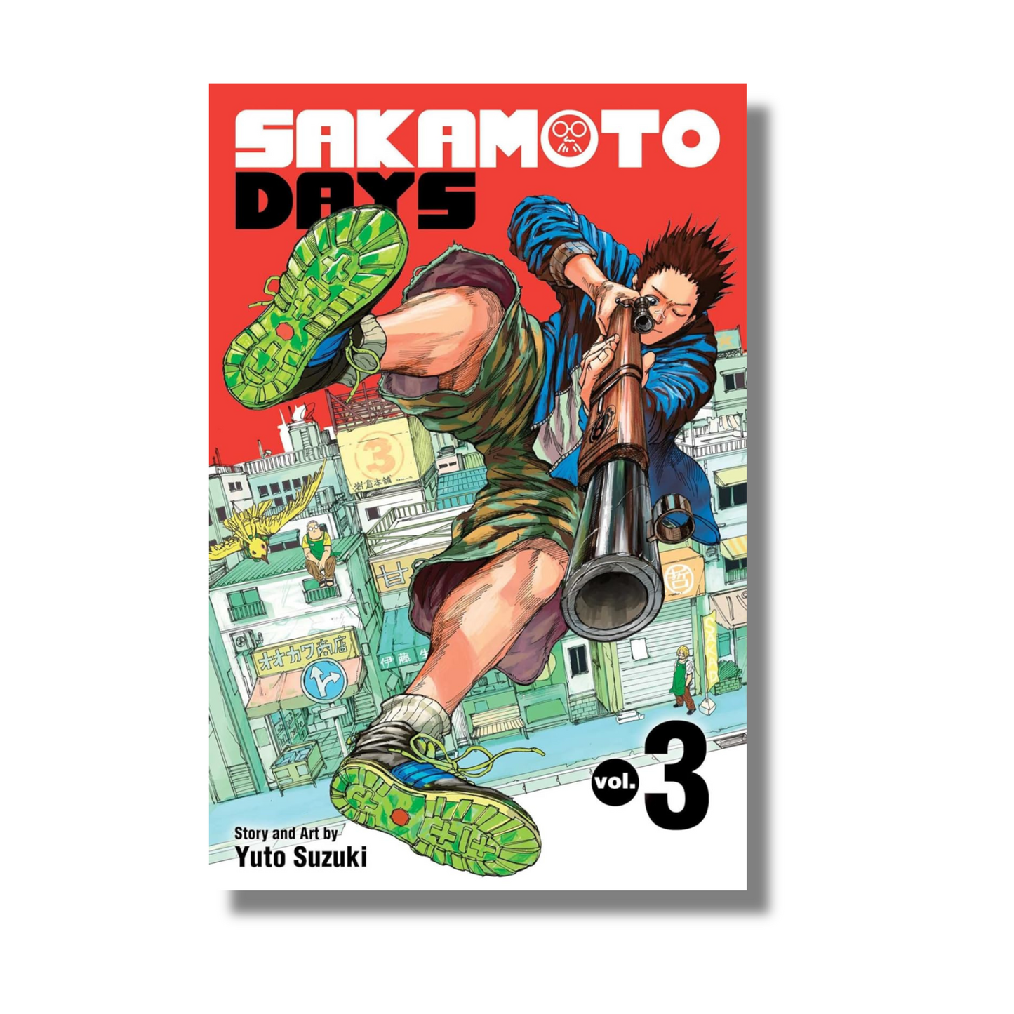 [Combo] Sakamoto days Vol 1-3  By Yuto Suzuki (Paperback)